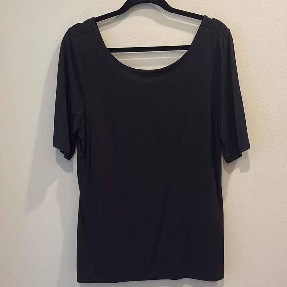 Banana Republic Black Short Sleeve Tee